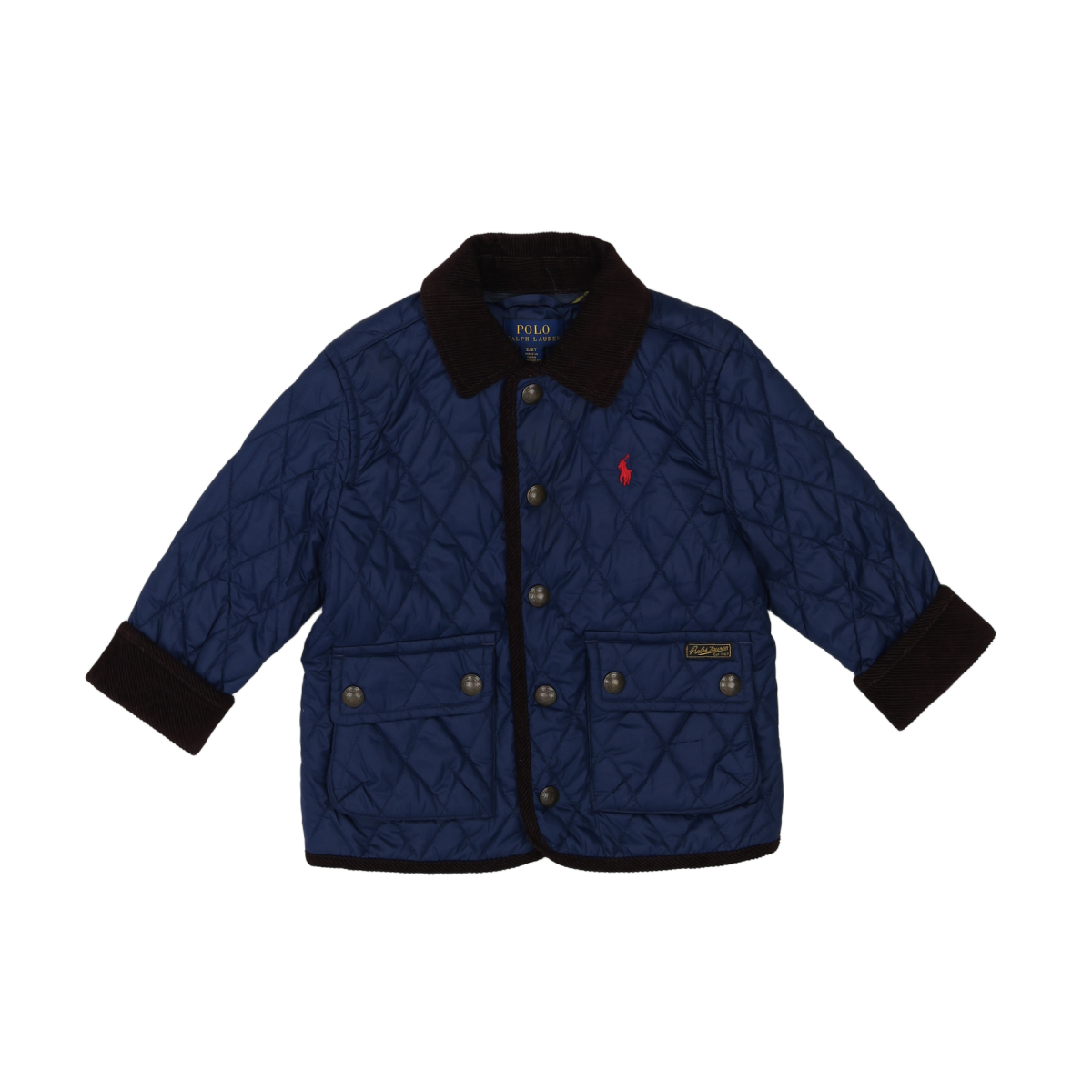 RALPH LAUREN - MANTEAU - BLEU - 24 MOIS