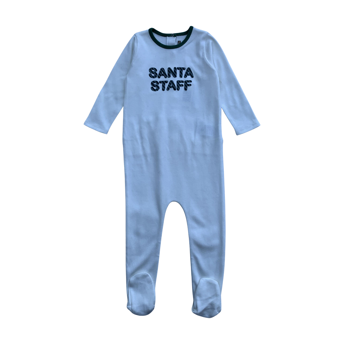 BONTON - PYJAMA - BLANC, VERT - 18 MOIS