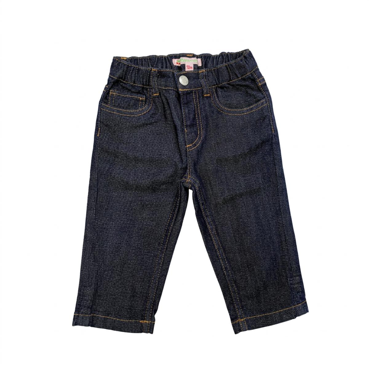 BONPOINT - PANTALON - BLEU - 12 MOIS