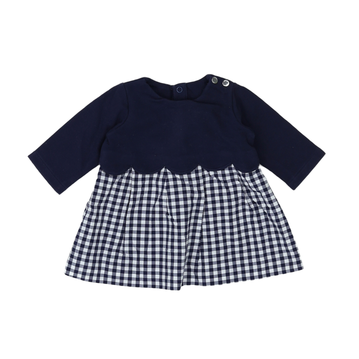 JACADI - ROBE - BLEU, BLANC - 3 MOIS