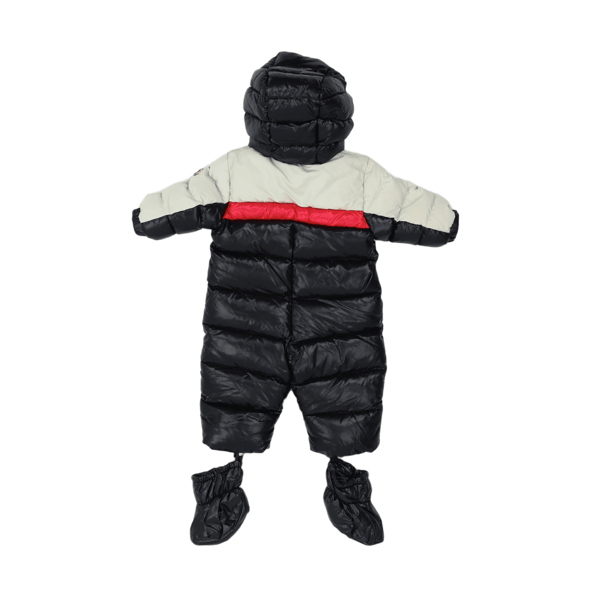 MONCLER - PILOT SUIT - BLACK - 3 MONTHS
