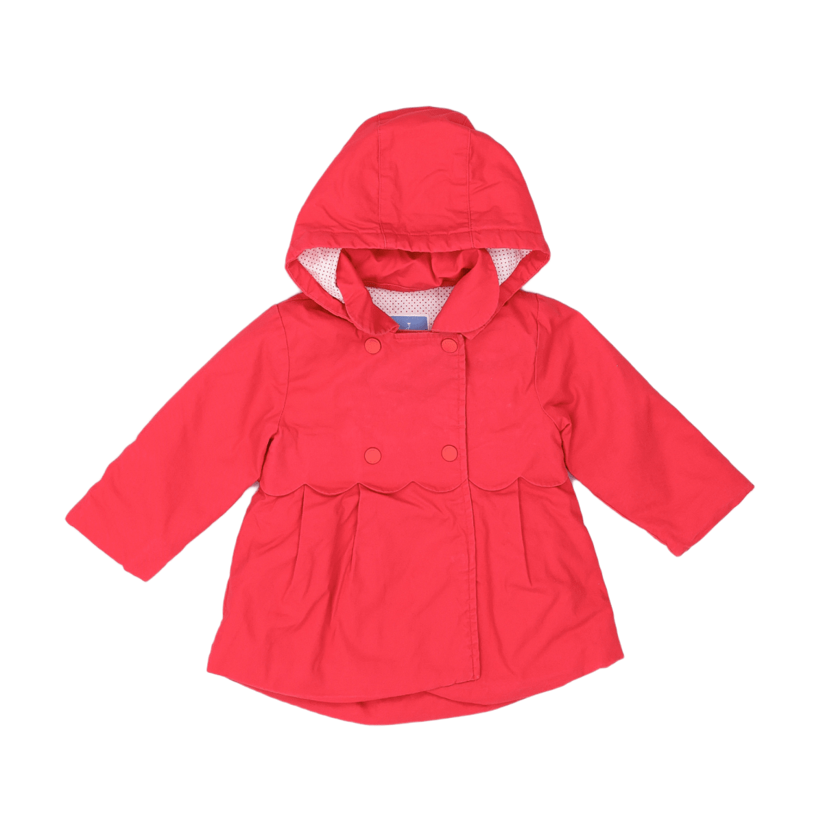 JACADI - TRENCH - ROT - 18 MONATE