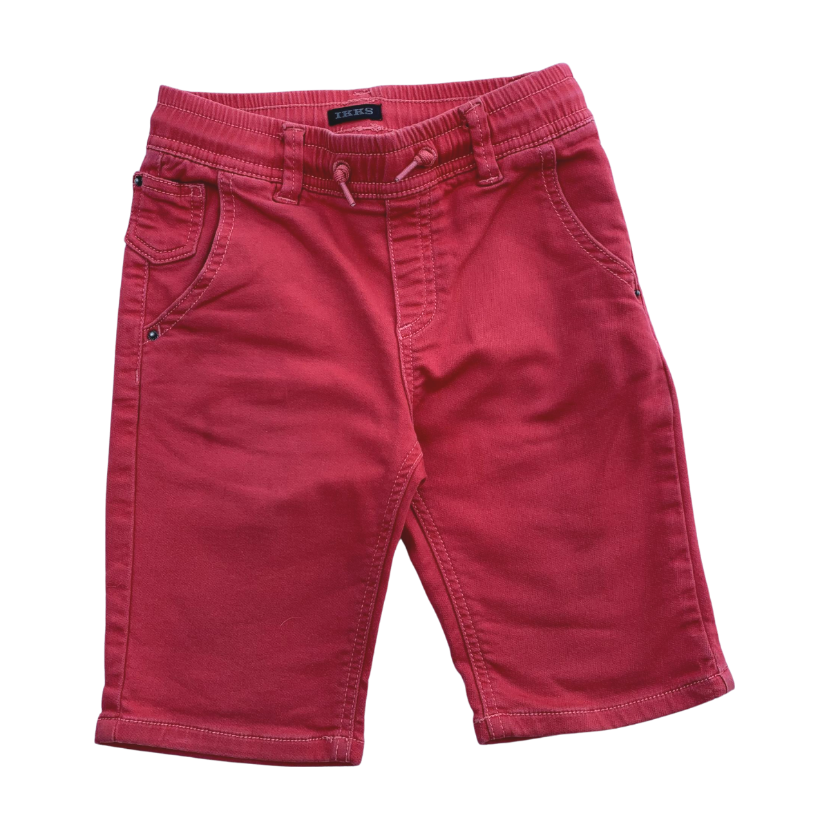 IKKS - BERMUDA - ROUGE - 6 ANS