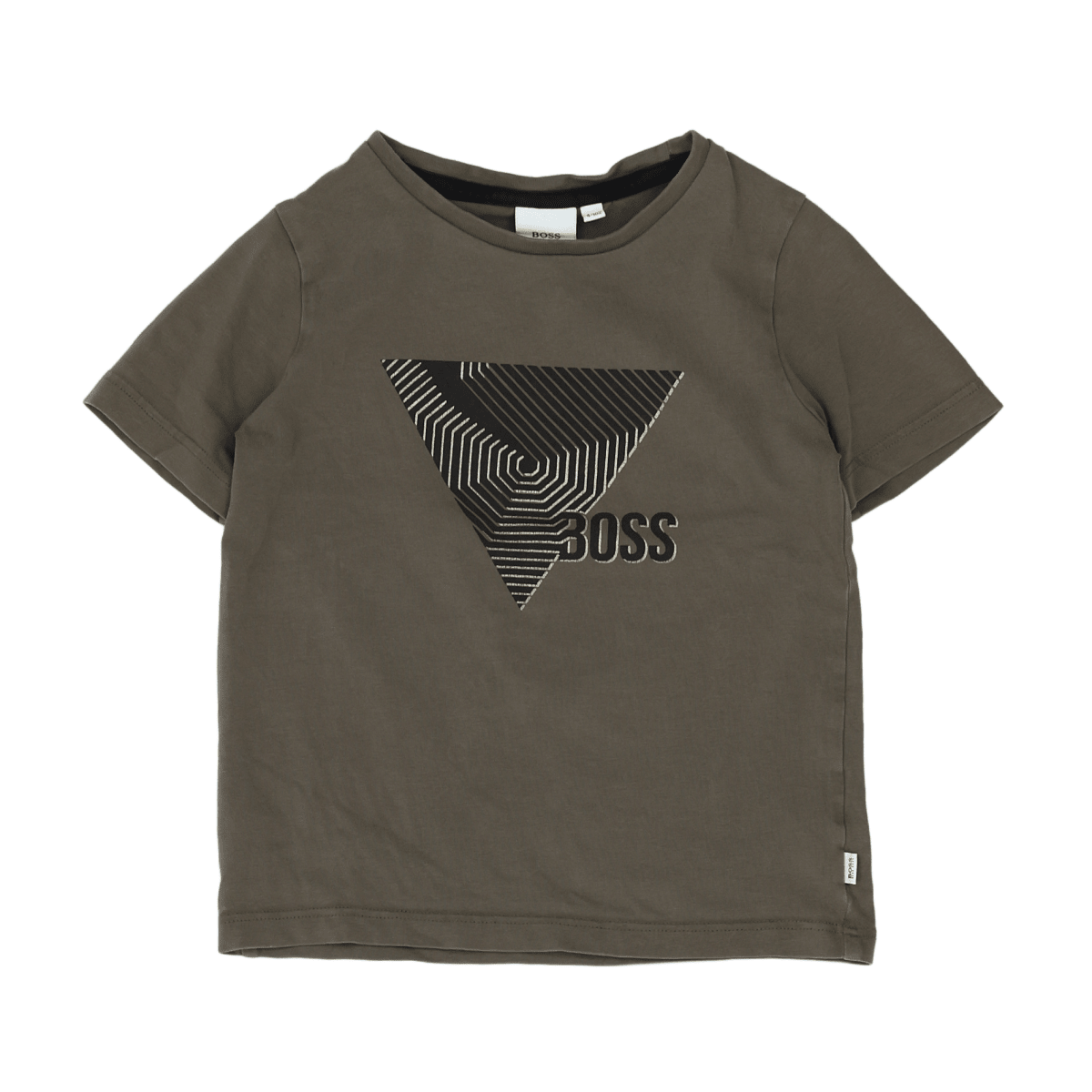 HUGO BOSS - T-SHIRT - VERT - 4 ANS