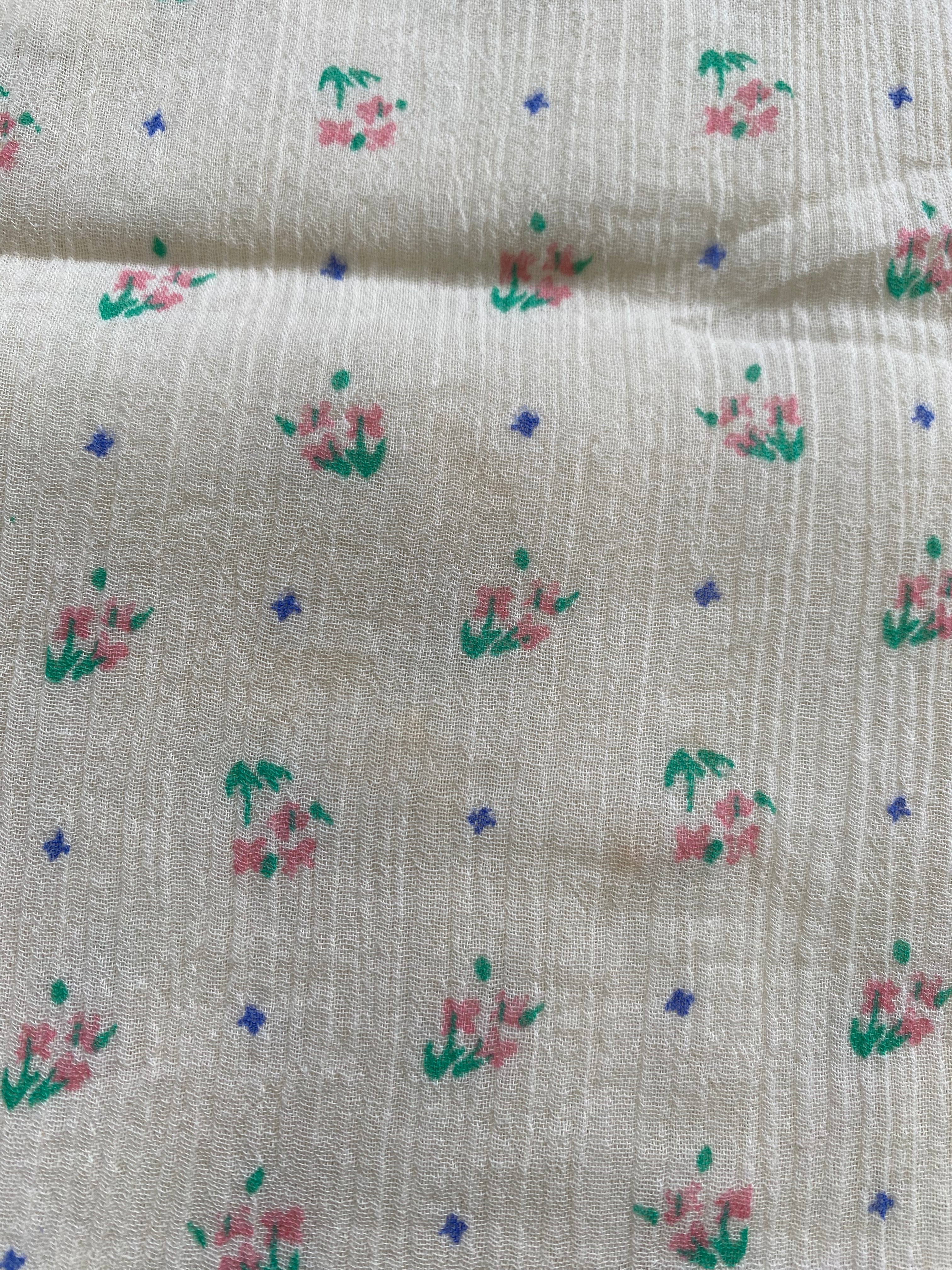 EMILE & IDA - ROBE - BEIGE, ROSE - 6 MOIS