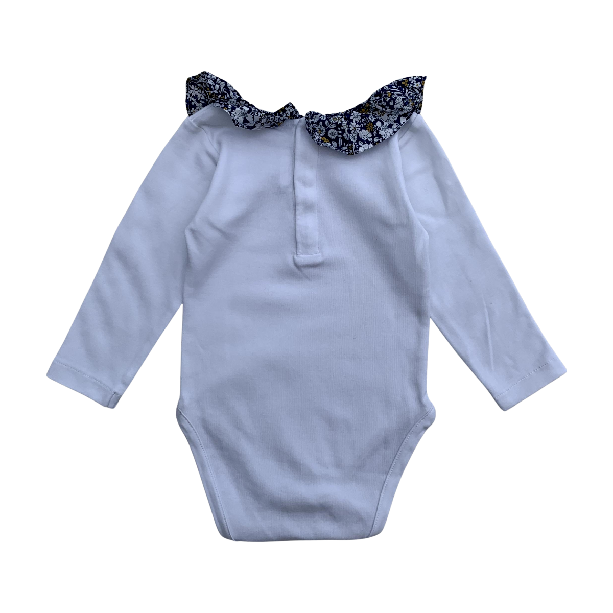 JACADI - BODY - BLANC, BLEU - 12 MOIS