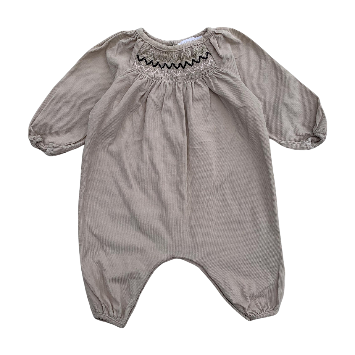 LES ENFANTINES - COMBINAISON - BEIGE - 6 MOIS