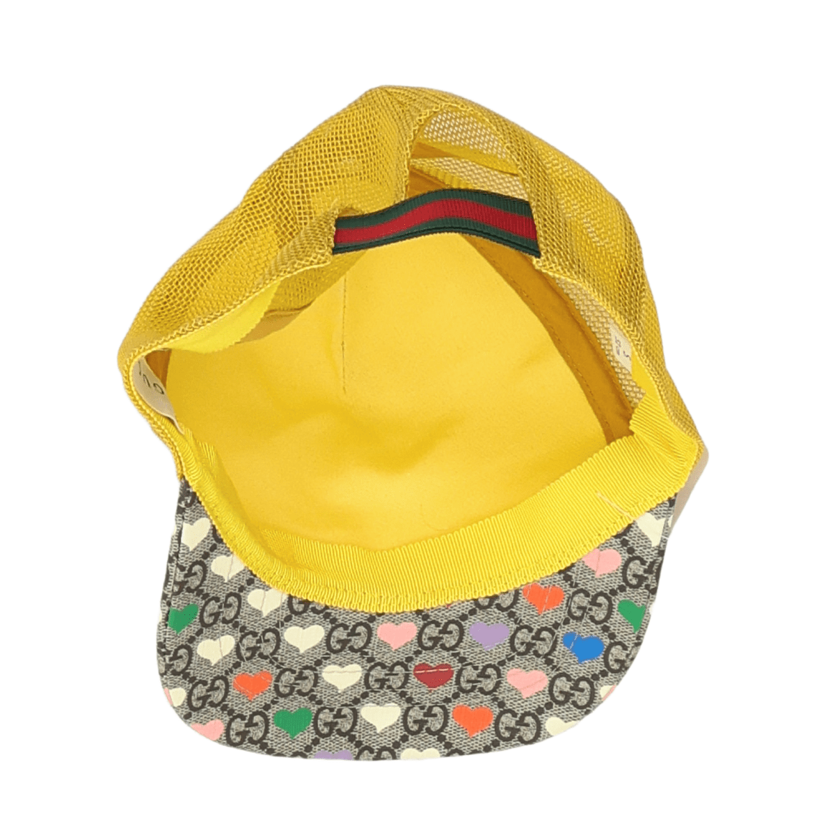 GUCCI – KAPPE – GELB, MEHRFARBIG – 3 JAHRE