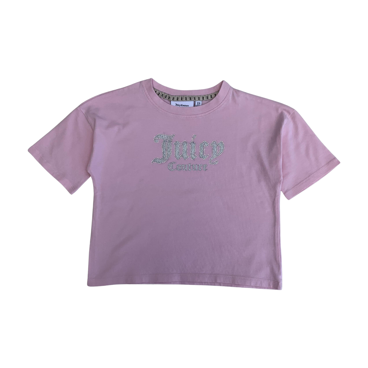 JUICY COUTURE - T-SHIRT - ROSE - 9 ANS