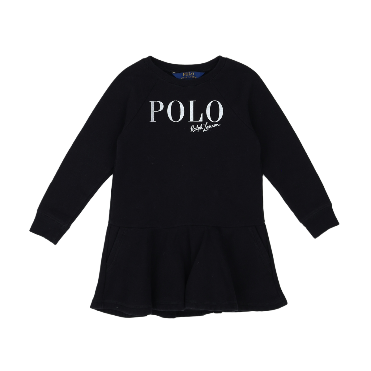 RALPH LAUREN - ROBE - NOIR - 4 ANS