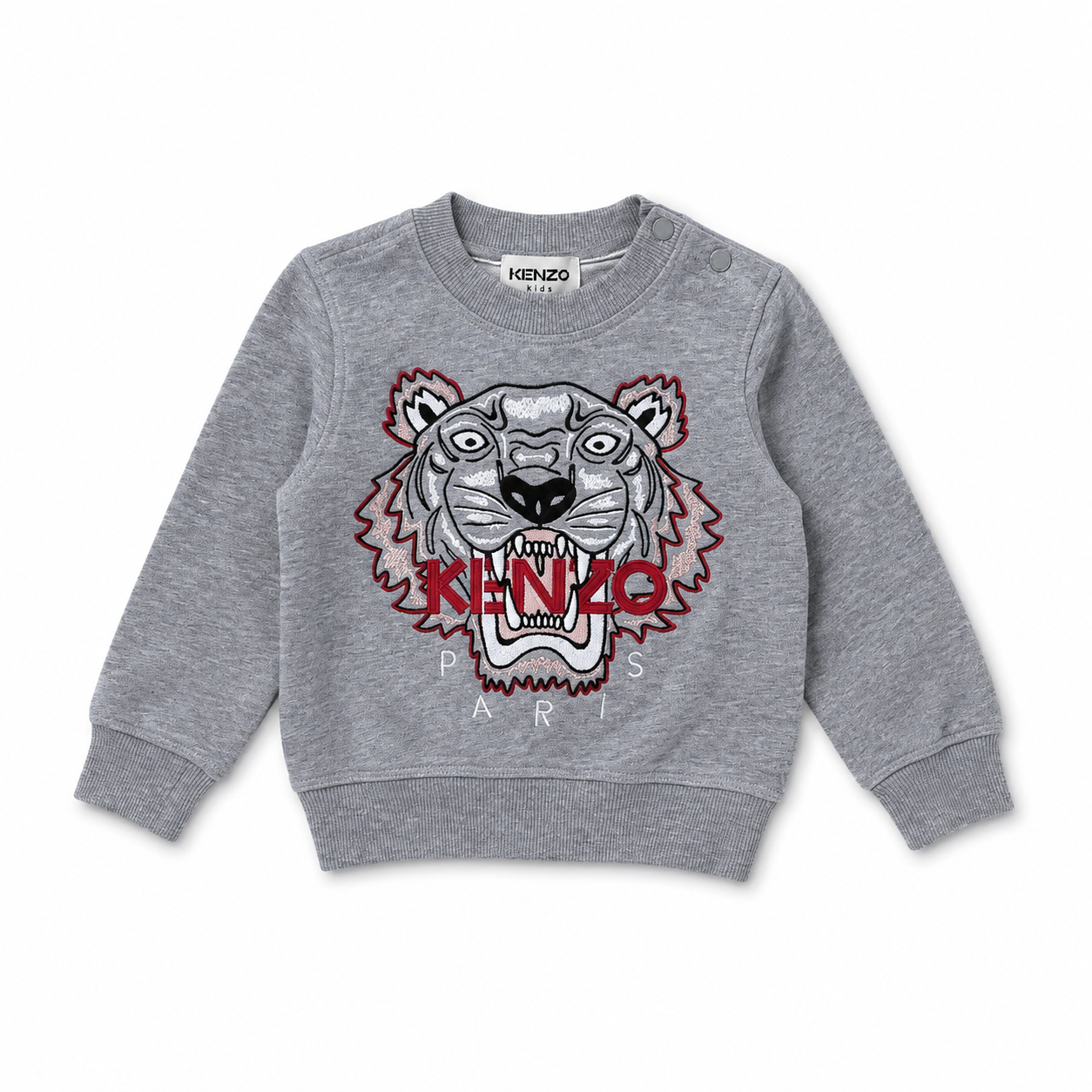 KENZO - PULL - GRIS - 24 MOIS