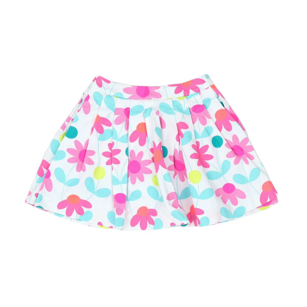 JACADI - JUPE - BLANC, ROSE - 8 ANS