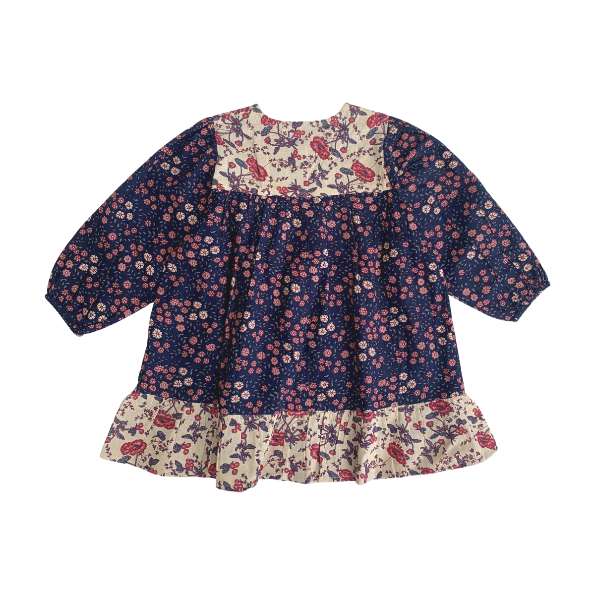 LOUISE MISHA - ROBE - BLEU - 4 ANS