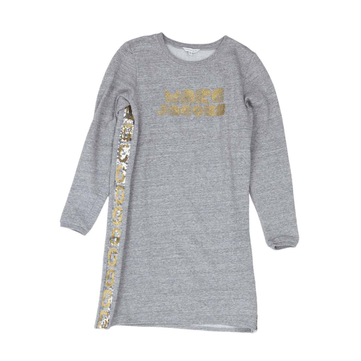 LITTLE MARC JACOBS - ROBE - GRIS - 12 ANS