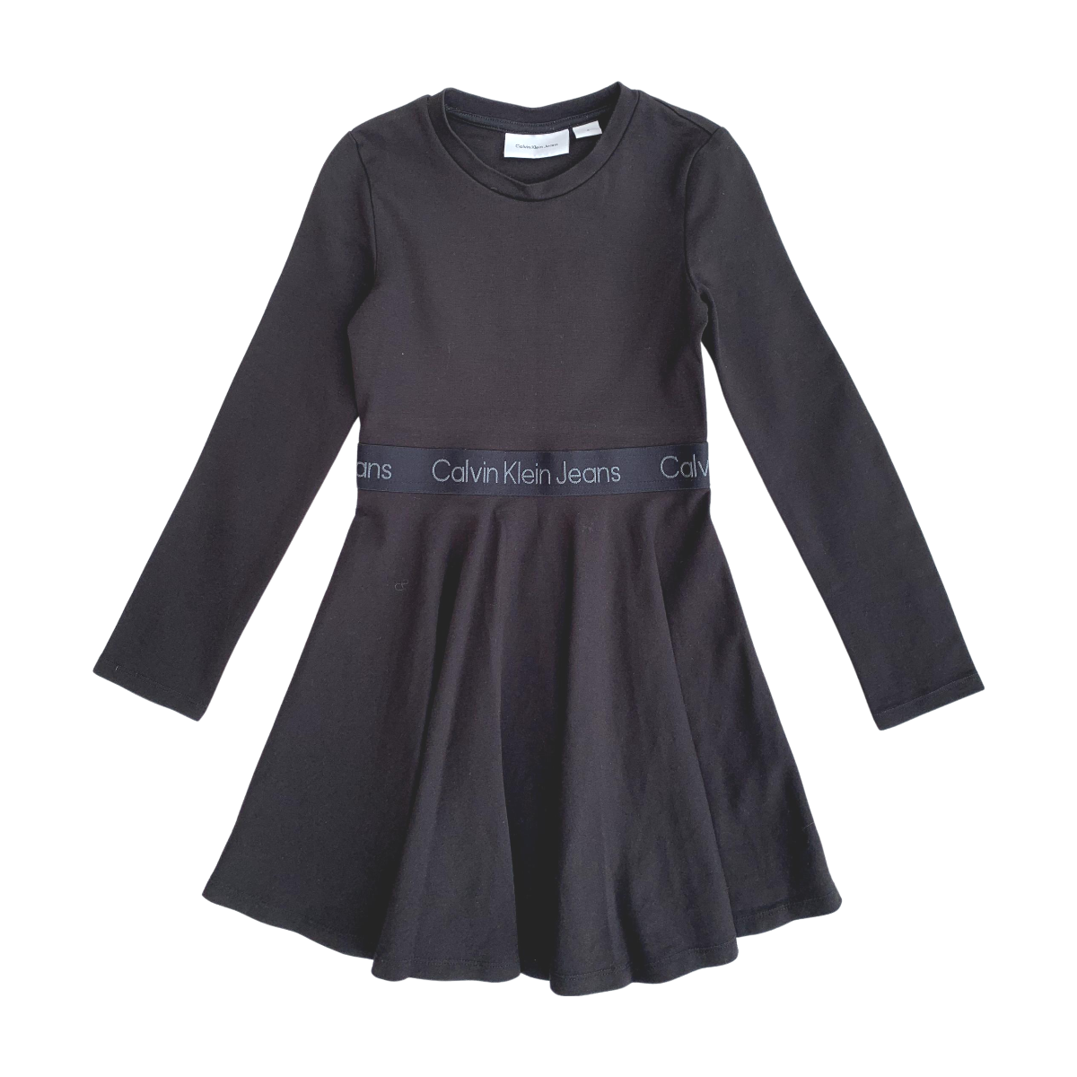CALVIN KLEIN - ROBE - NOIR - 8 ANS