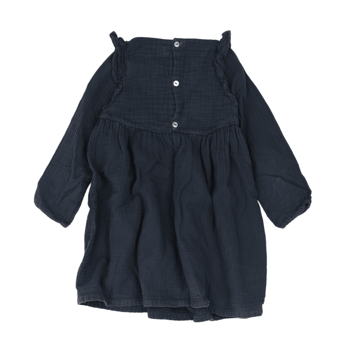 BONTON - KLEID - GRAU - 6 JAHRE