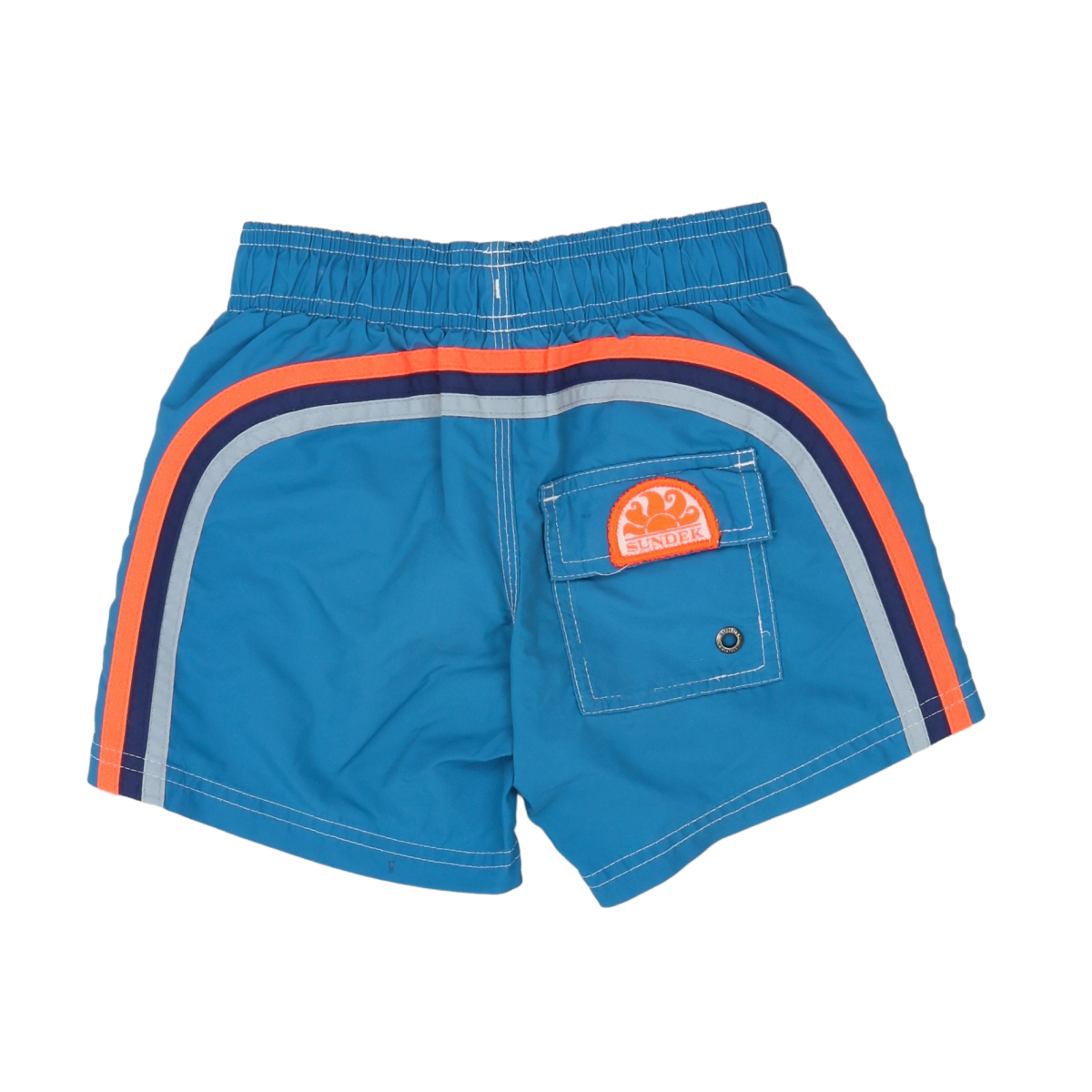 SUNDEK - SHORT DE BAIN - BLEU, ORANGE - 4 ANS