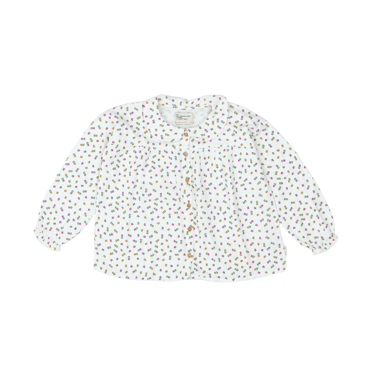 PIUPIUCHICK - CHEMISE - BLANC - 8 ANS