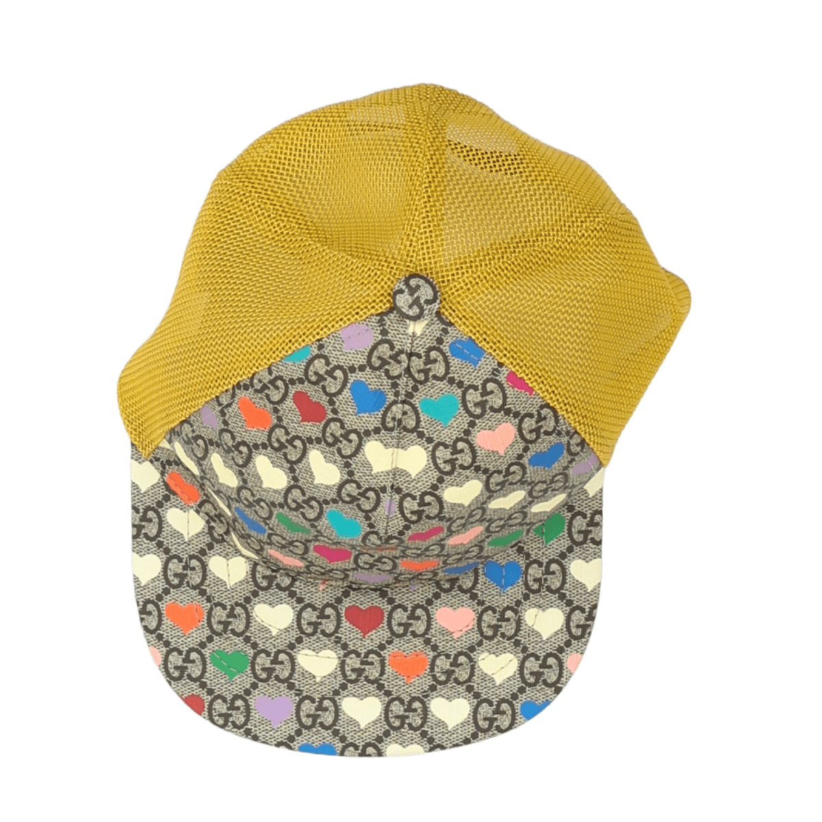 GUCCI – KAPPE – GELB, MEHRFARBIG – 3 JAHRE