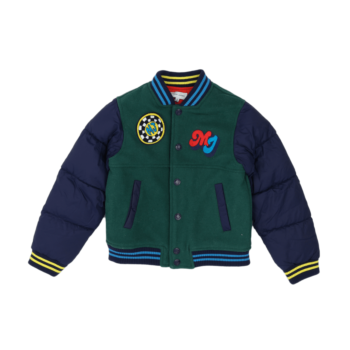 MARC JACOBS - DOUDOUNE - BLEU, MULTICOLORE - 8 ANS