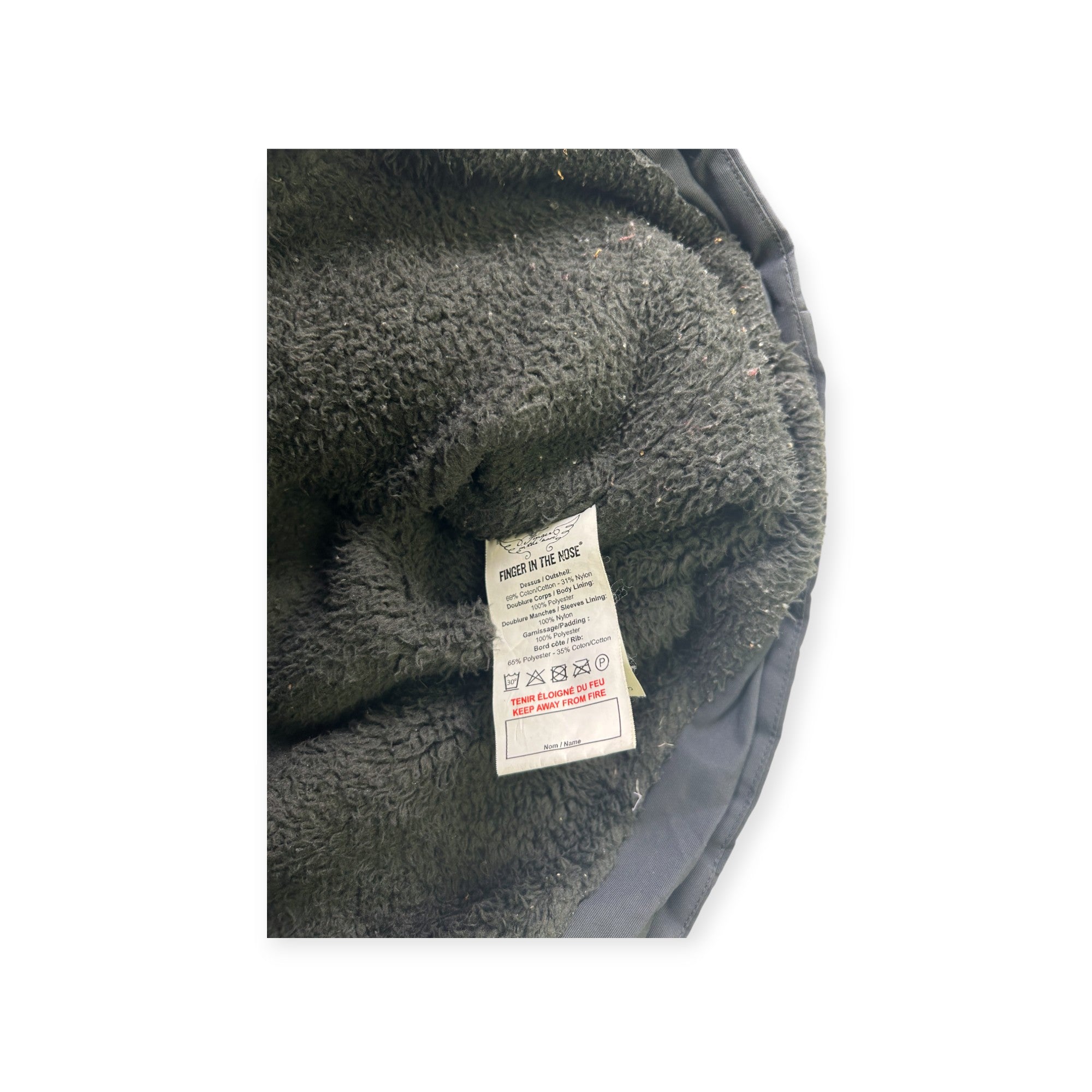 FINGER IN DER NASE - JACKE - 10 JAHRE