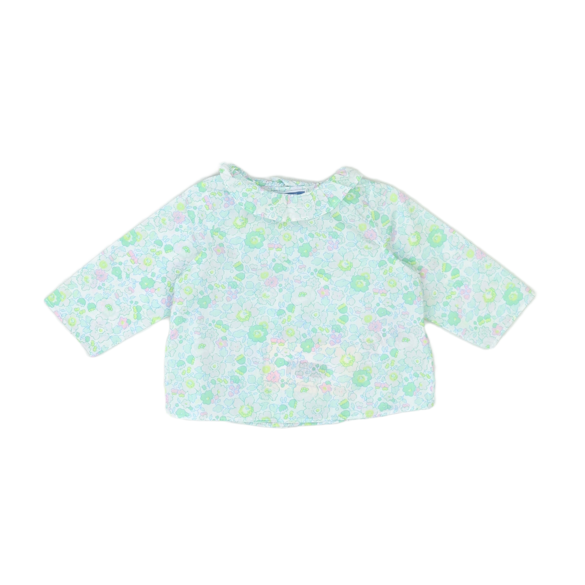 JACADI - BLOUSE - VERT - 6 MOIS
