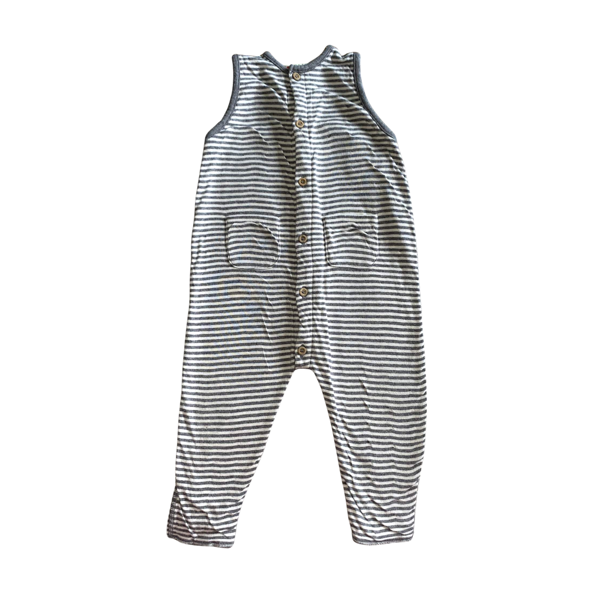 BONPOINT - COMBINAISON - GRIS, BLANC - 6 MOIS