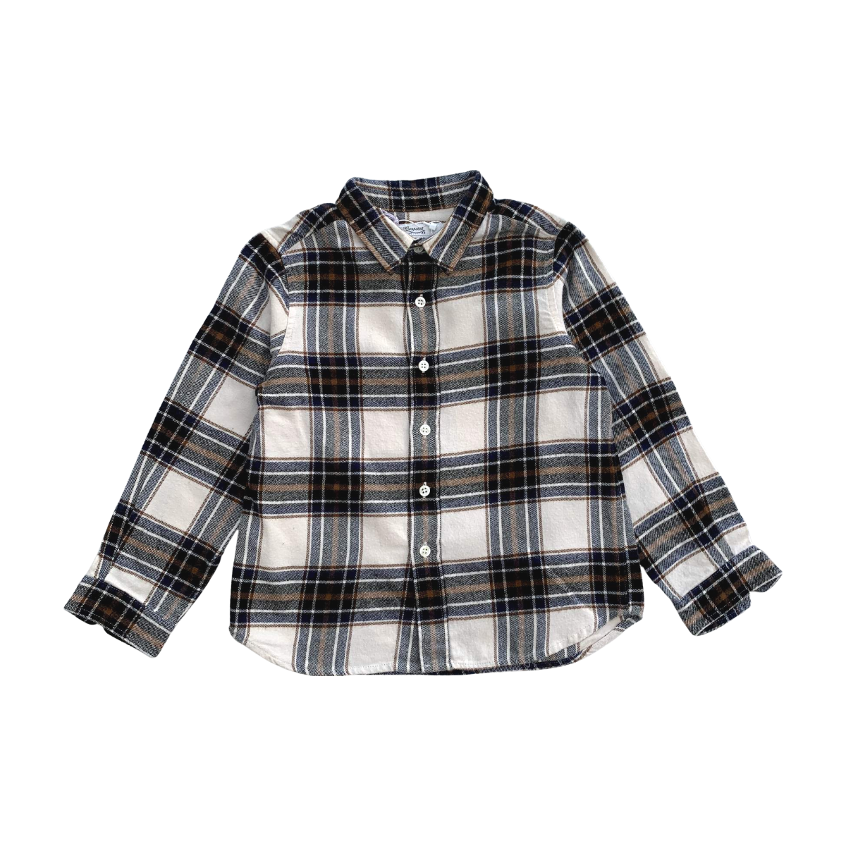 BONPOINT - CHEMISE - MARRON - 6 ANS