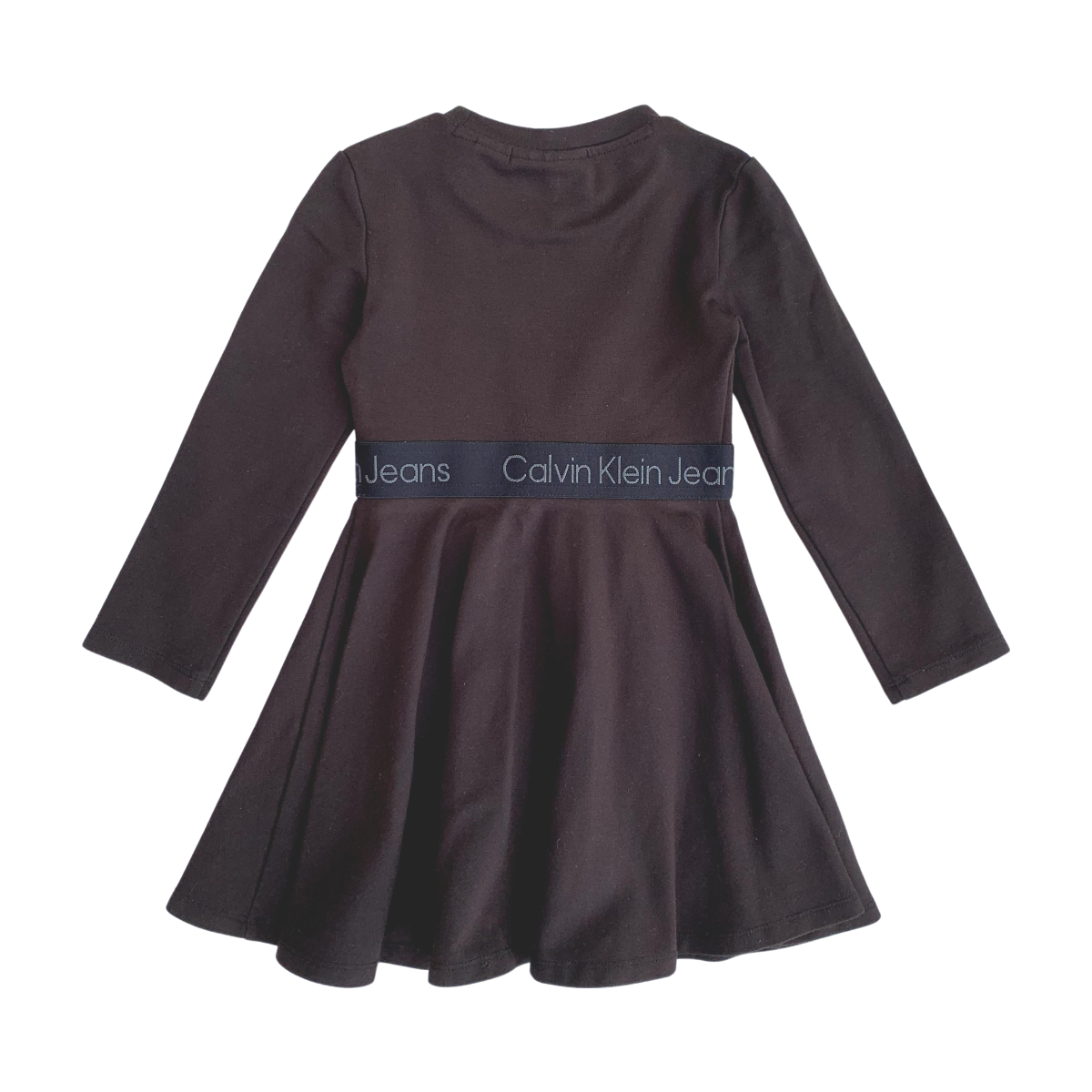 CALVIN KLEIN - ROBE - MARRON - 4 ANS