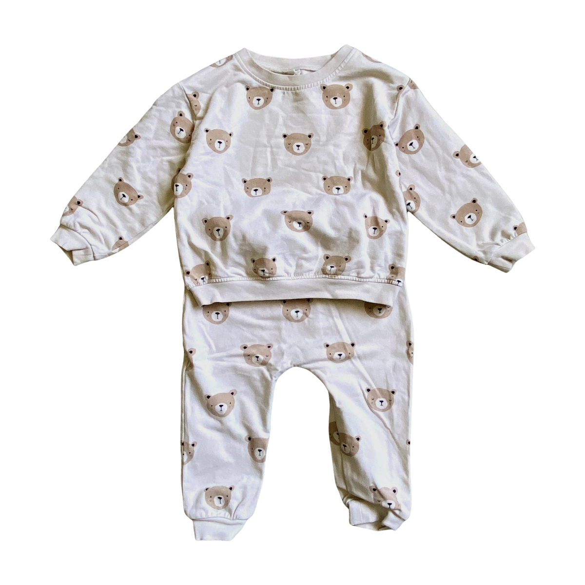 QUINCY MAE - PYJAMA - BEIGE - 18 MOIS