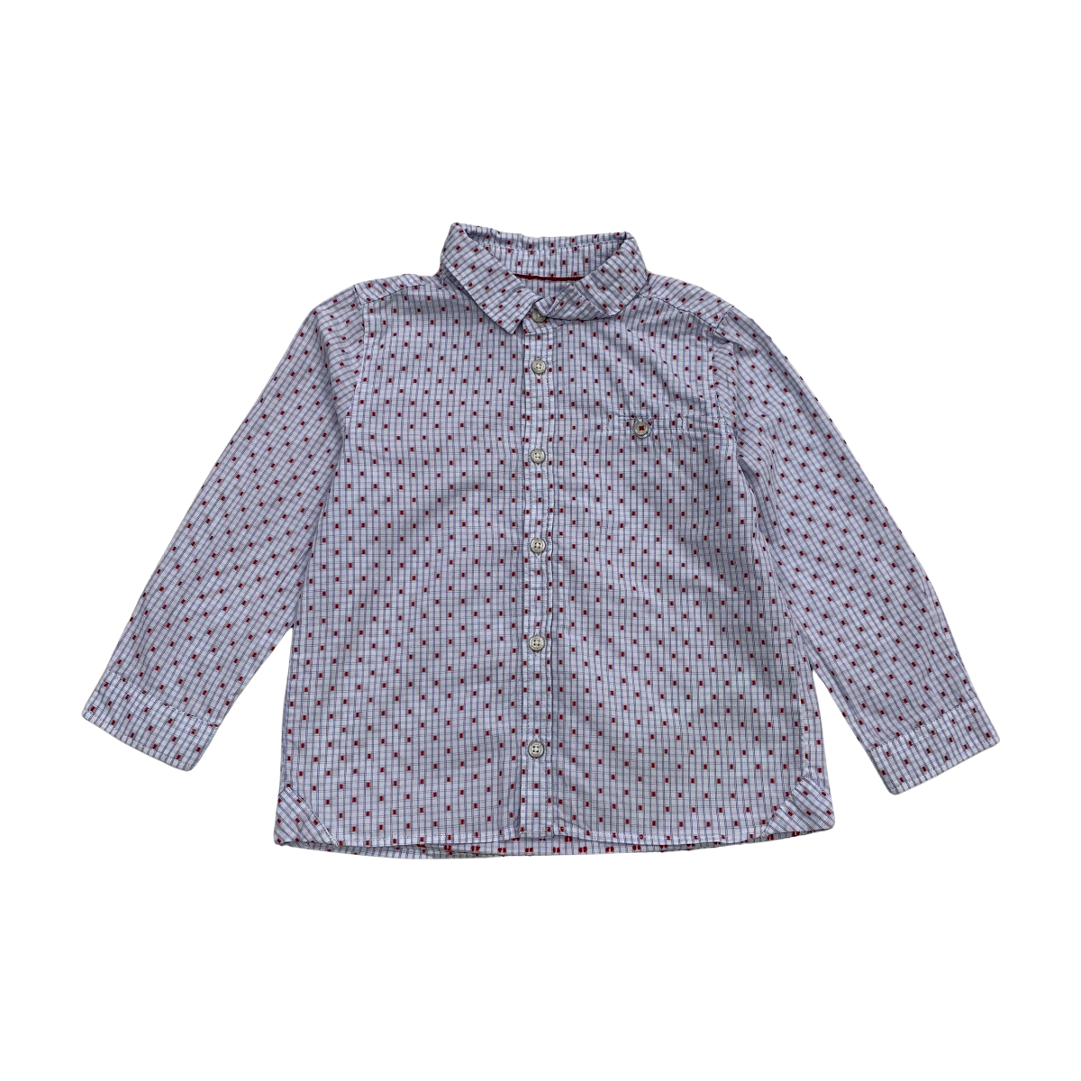 TARTINE & CHOCOLAT - CHEMISE - BLANC, BLEU - 24 MOIS