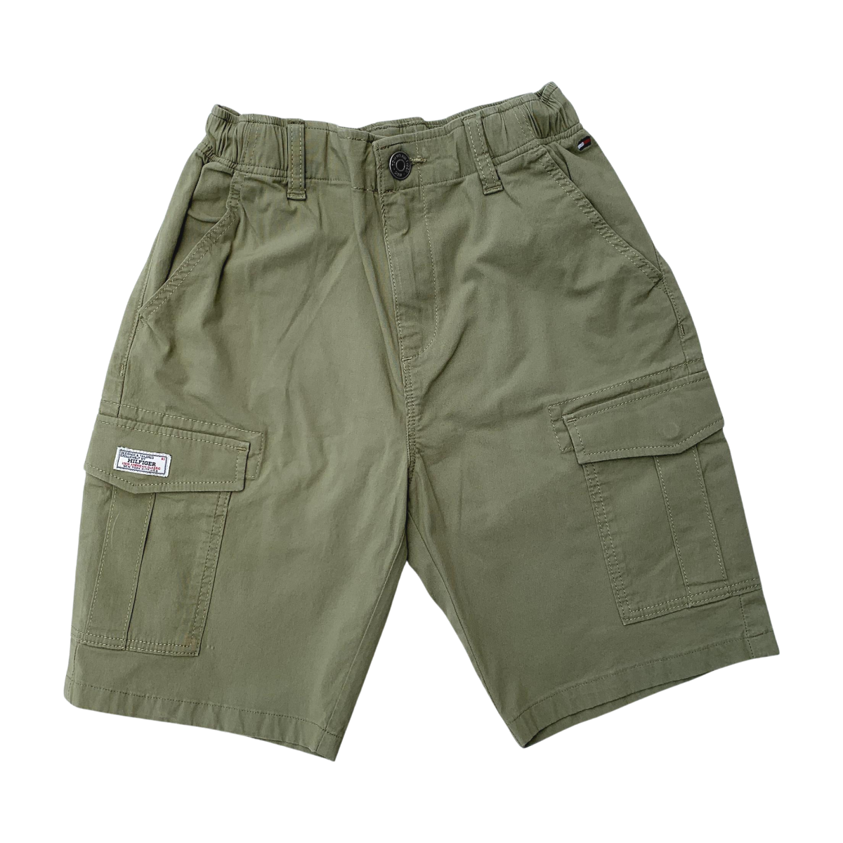 TOMMY HILFIGER - BERMUDA - VERT - 10 ANS