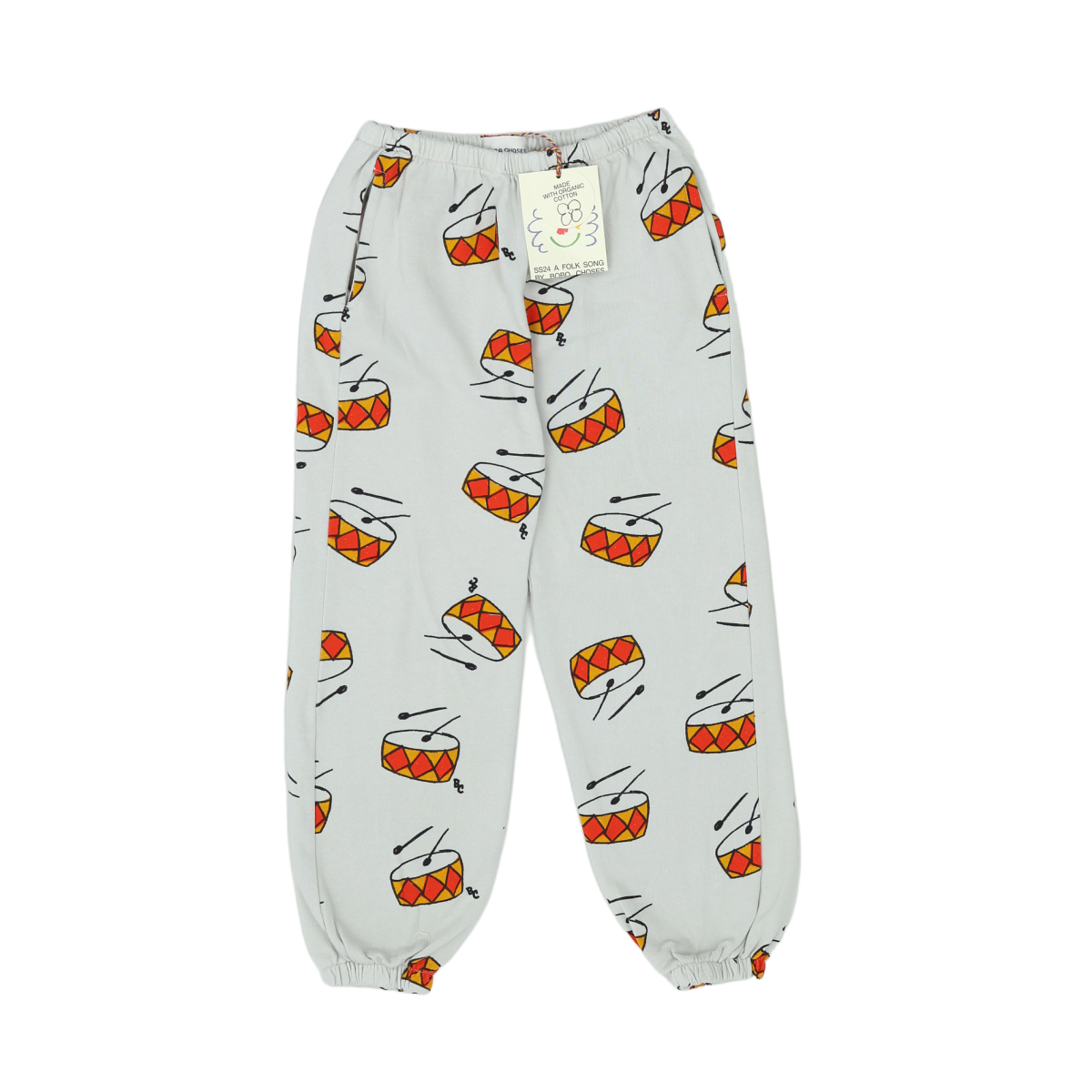 BOBO CHOSES - JOGGING - BLANC - 8 ANS