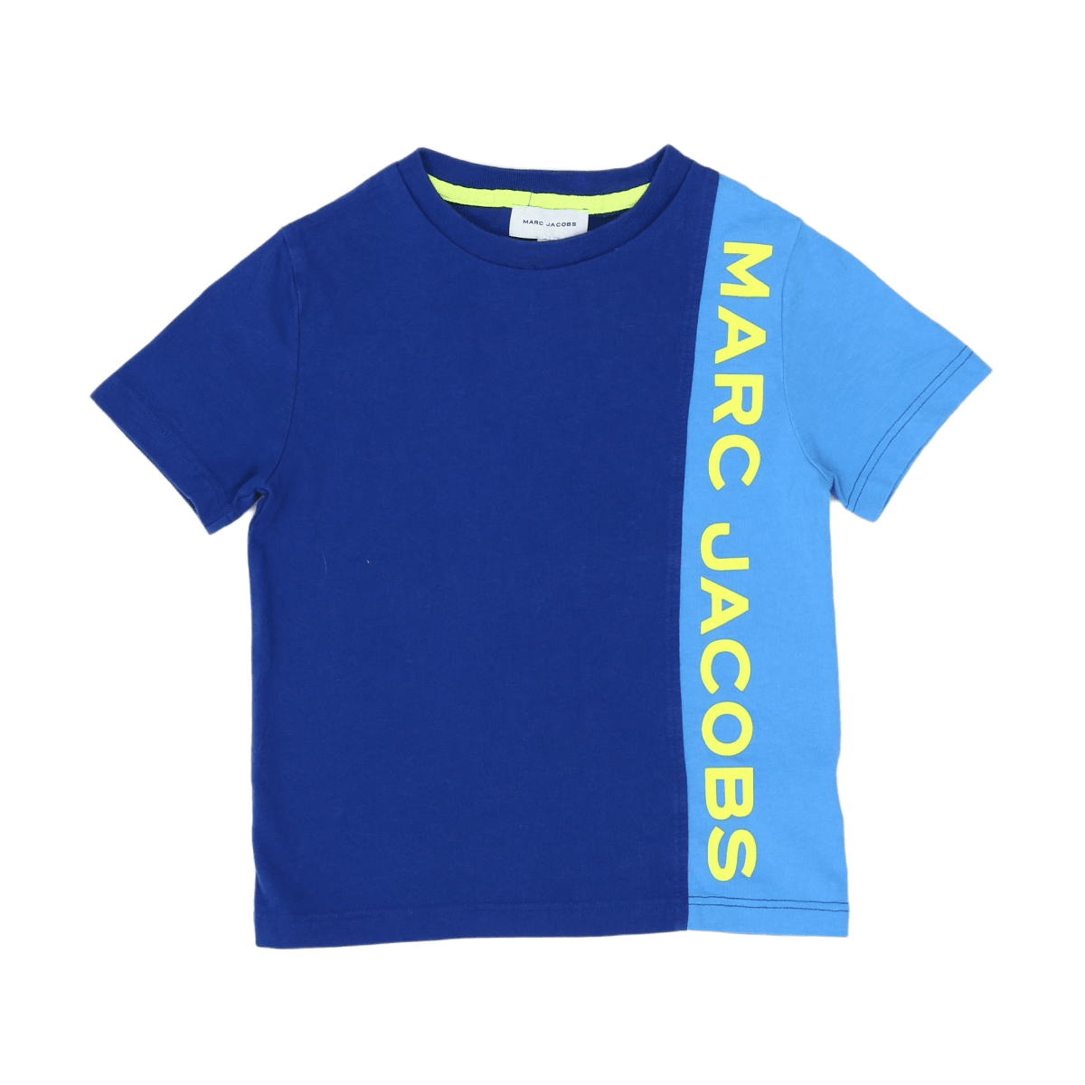 MARC JACOBS - T-SHIRT - BLEU, JAUNE - 6 ANS