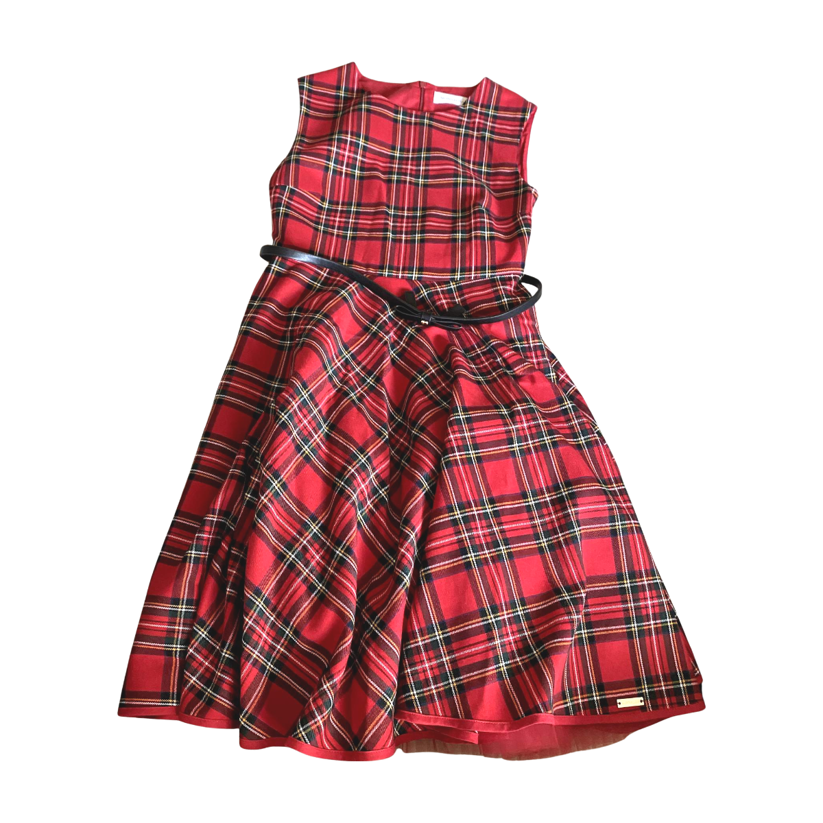 MONNALISA - ROBE - ROUGE - 10 ANS