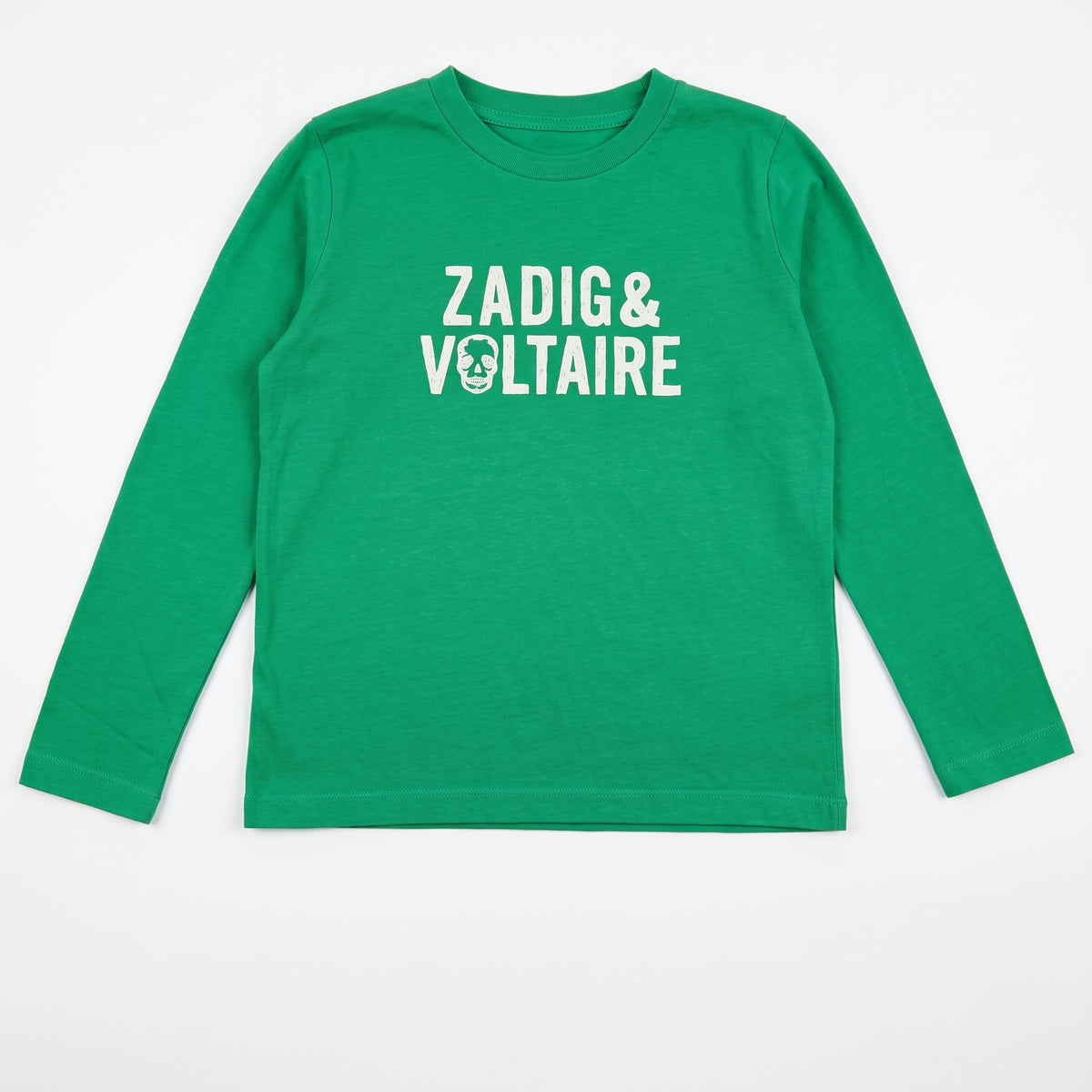 ZADIG & VOLTAIRE - T-SHIRT - VERT - 6 ANS