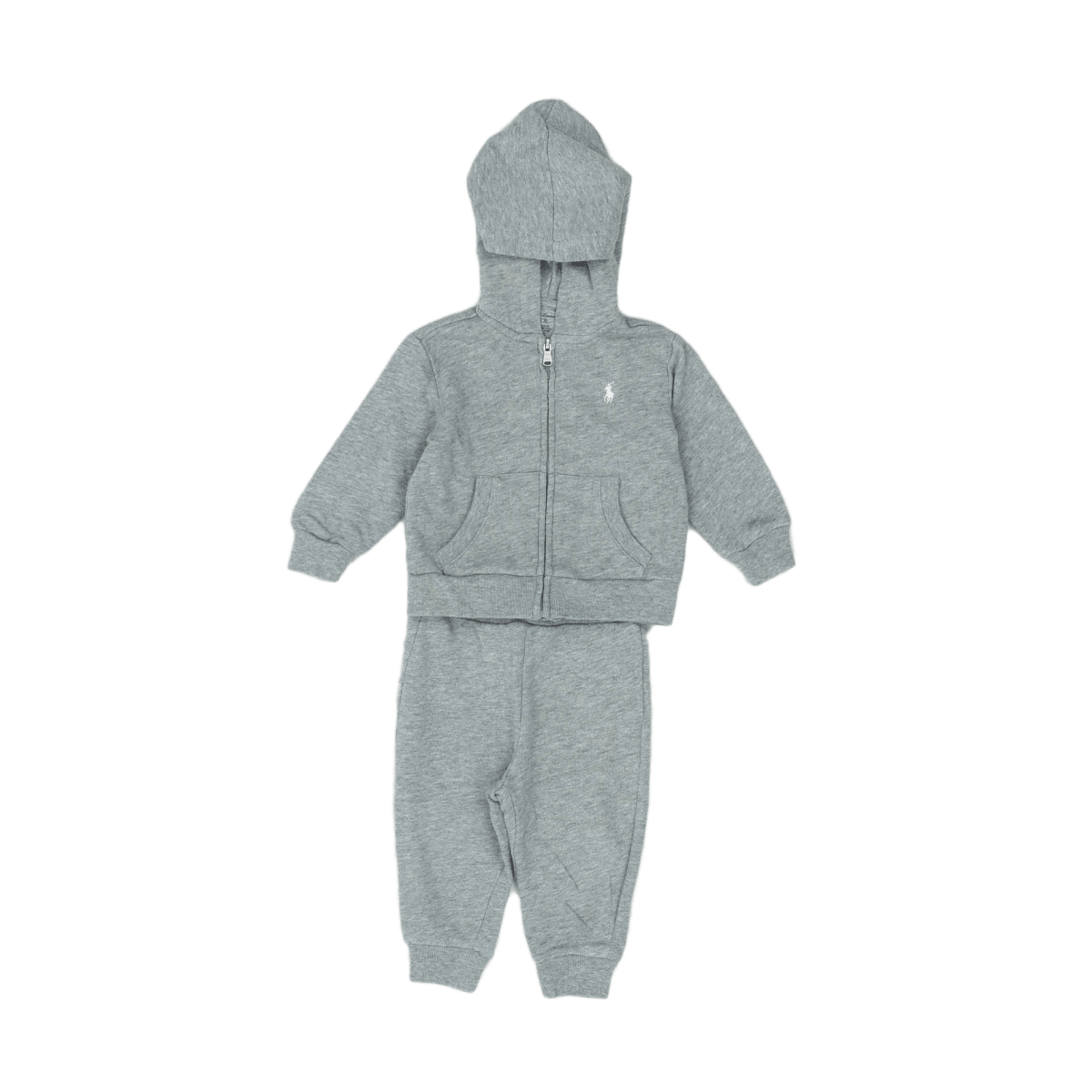 RALPH LAUREN - SET - GREY - 9 MONTHS