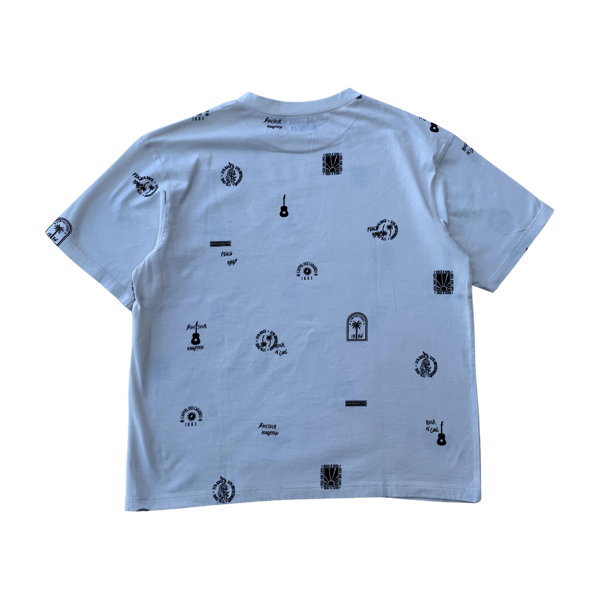 IKKS - T-SHIRT - BEIGE - 10 ANS