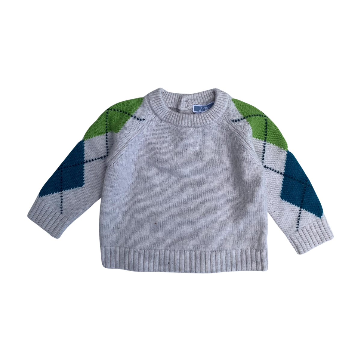 JACADI - PULL - BEIGE - 12 MOIS