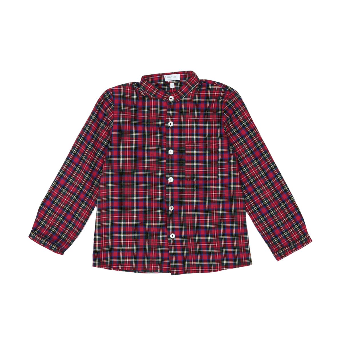 AMAIA - CHEMISE - ROUGE - 6 ANS