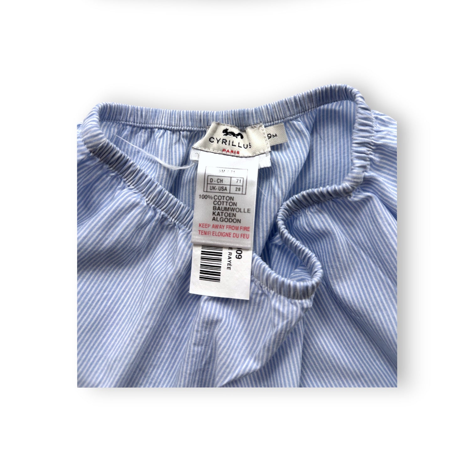 CYRILLUS - SET - BLUE - 9 MONTHS