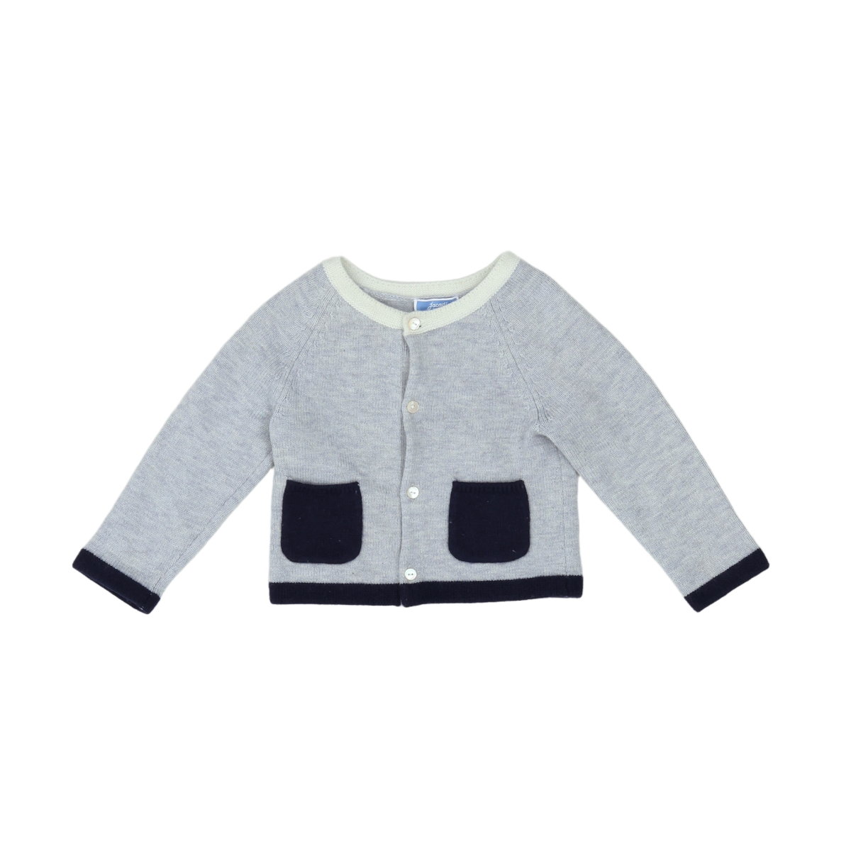 JACADI - CARDIGAN - GRIS - 18 MOIS