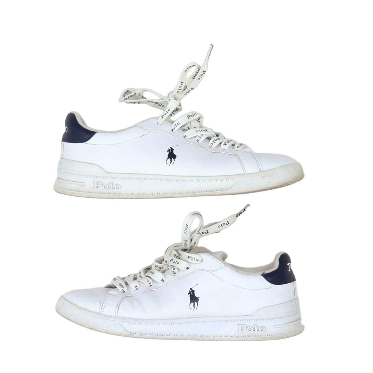 RALPH LAUREN - BASKETS - BLANC - 36.5