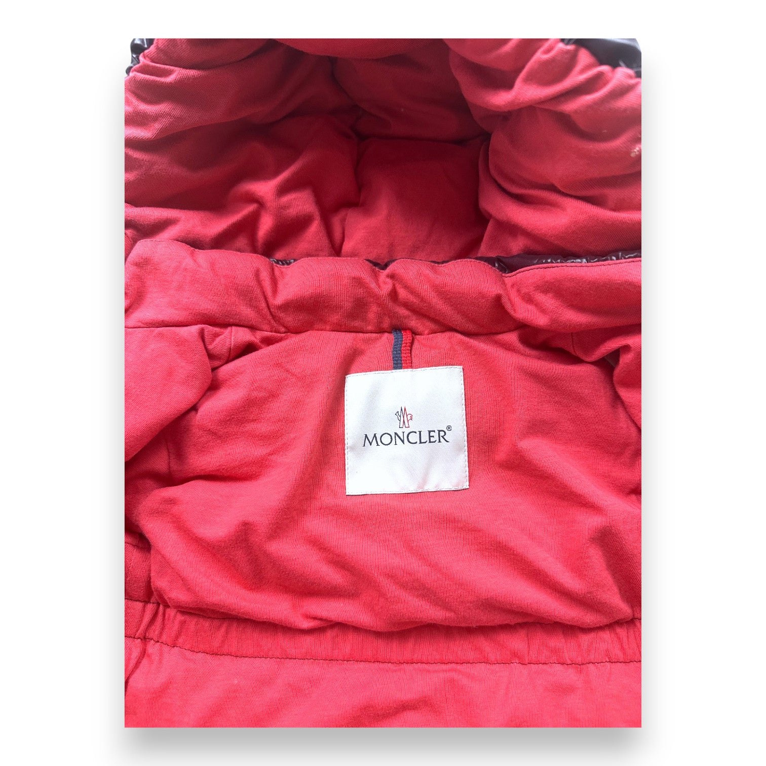 MONCLER - DOWN JACKET - PURPLE - 12 MONTHS