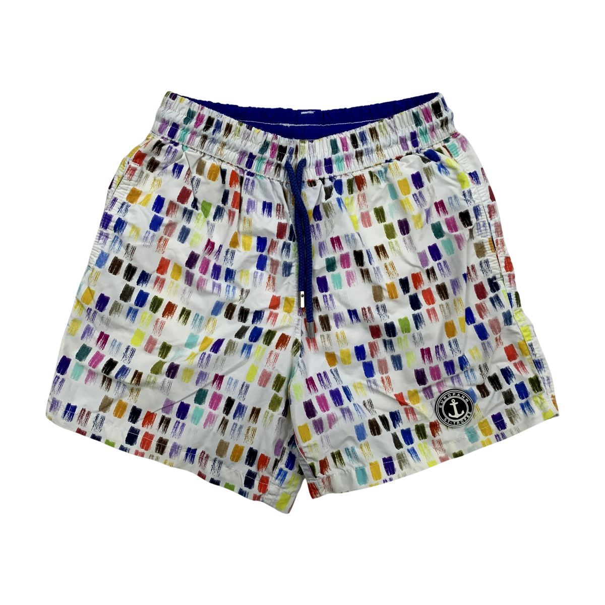 EUROPANN SAINT TROPEZ - SHORT DE BAIN - BLANC, MULTICOLORE - 10 ANS