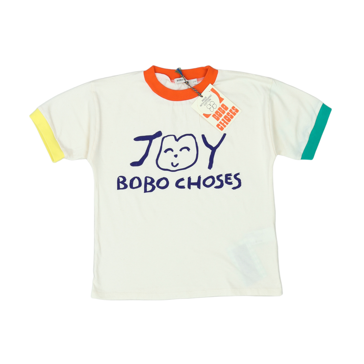 BOBO CHOSES - T-SHIRT - BEIGE, MULTICOLORE - 8 ANS