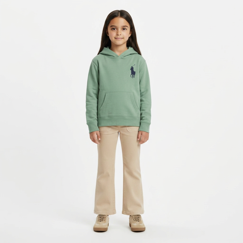 RALPH LAUREN - SWEAT - VERT - 5 ANS