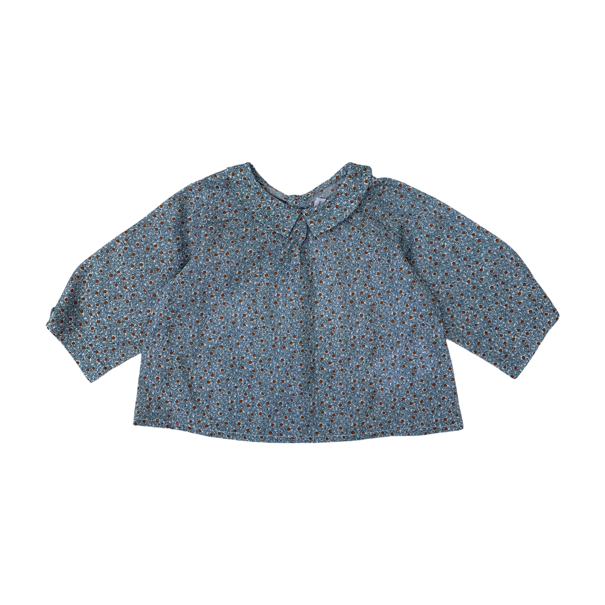 BONPOINT - BLOUSE - BLEU - 3 MOIS