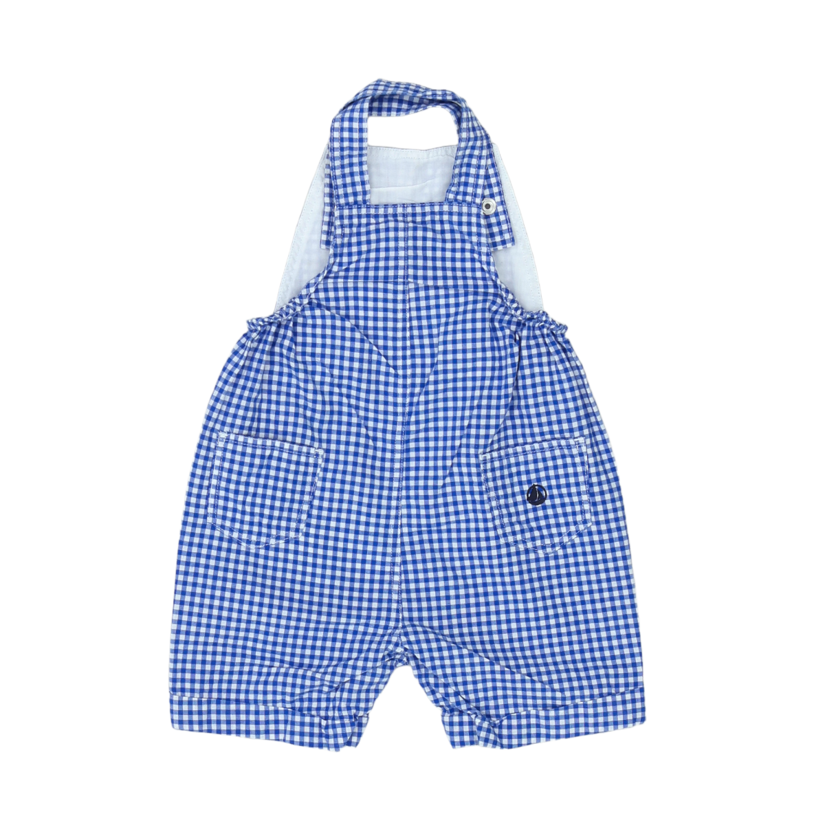 PETIT BATEAU - SALOPETTE - BLEU, BLANC - 12 MOIS