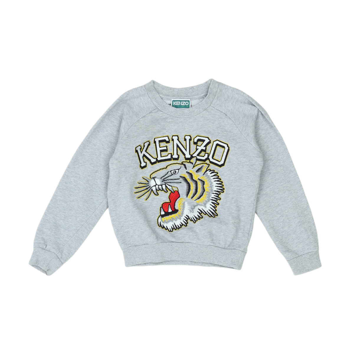 KENZO - PULL - GRIS - 6 ANS